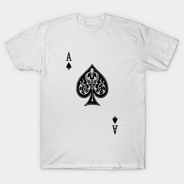 Ace Spades Spade Playing Card Game T-Shirt by PatrioTEEism